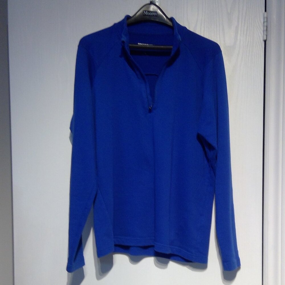 Electric Blue *Sports-Tek* Performance Long Sleeve Sports Sweater - Save $